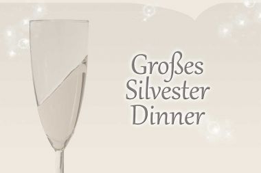 Großes Silvester-Dinner